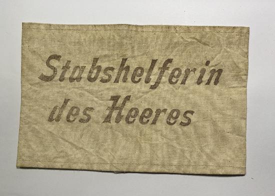 Replica WW2 German Stabshelferin des Heeres Armband 