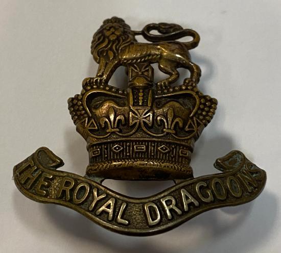 Victorian The Royal Dragoons Cap Badge