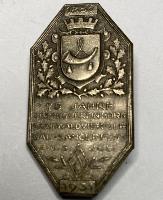 Austrian Singing Festival 75th Anniversary 1856-1931 Badge