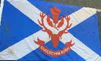 Queen's Own Highlanders Flag
