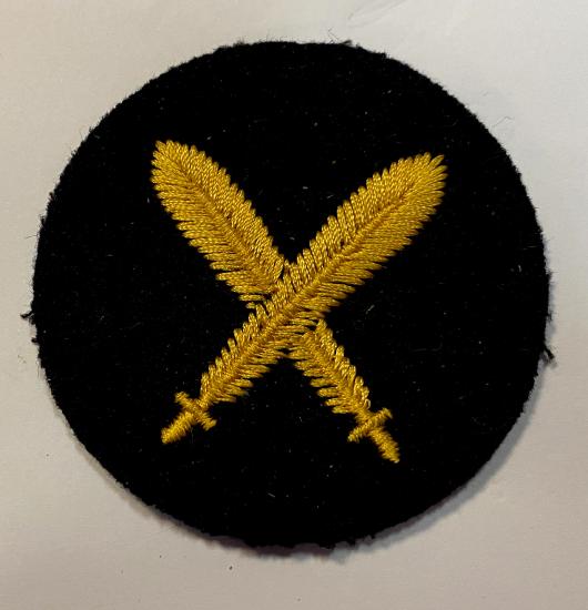 WW2 German Kriegsmarine Clerical EM's Sleeve Insignia