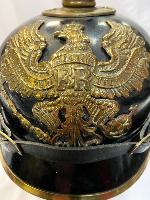 WW1 German Prussian Ersatz Tin Pickelhaube