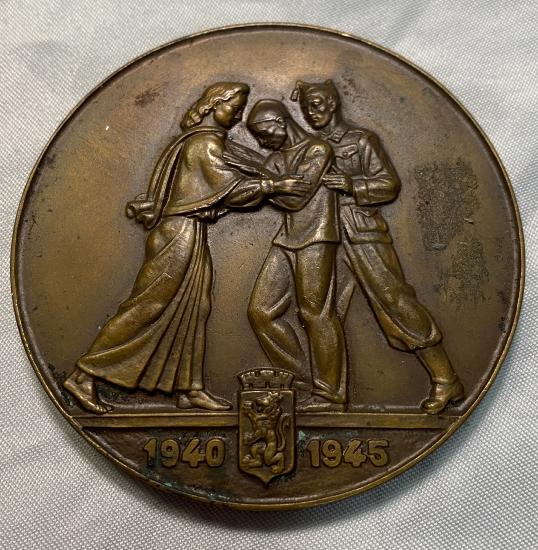 Belgian Namur 1940-45 Bronze Medal