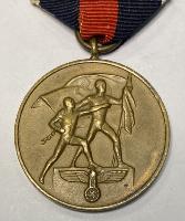  WW2 German  Sudetenland 1st October Medal 