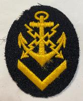 WW2 German Kriegsmarine Senior Teletypist NCO's Career Sleeve Insignia 