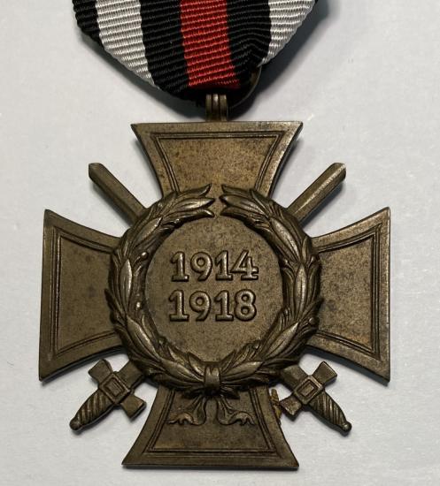 German Honour Cross With Swords