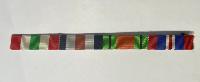 WW2 British Four Medal Ribbon Bar