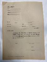 WW2 German Waffen SS Oath Swearing in Document