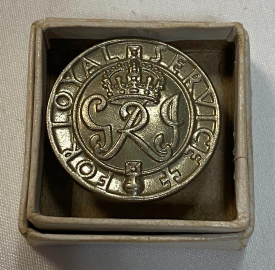 WW2 British For Loyal Service Badge 