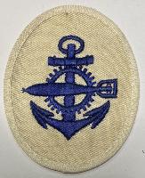 Kreigsmarine Torpedo Mechanic NCO Trade Patch