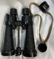 WW2 British Navy Barr And Stroud Binoculars And Case