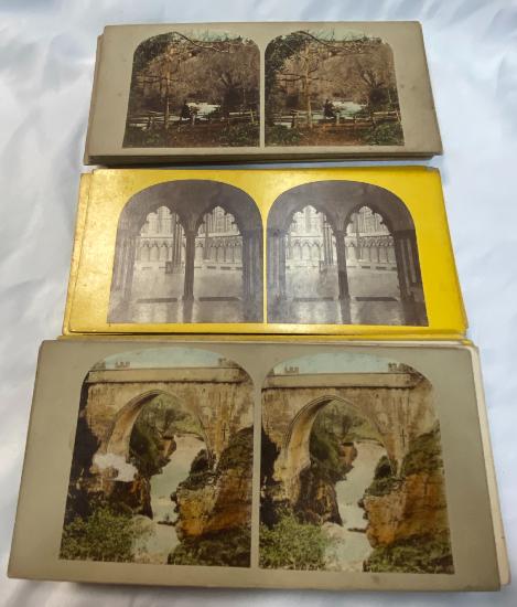 Victorian Stereoview Photocards