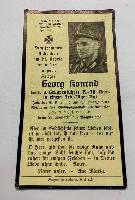 WW2 German Gebirgsjager Memorial Card