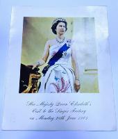 Queen Elizabeth II Singer Factory Clydebank Visit 1965 Programme	