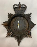 Gloucestershire Constabularly Police Helmet Plate