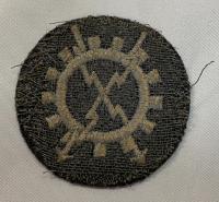 WW2 German Luftwaffe Signals Equipment Branch Personnel Trade Patch