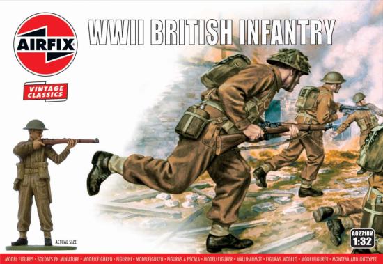 A02718V Airfix 1:32 Scale WWII British Infantry