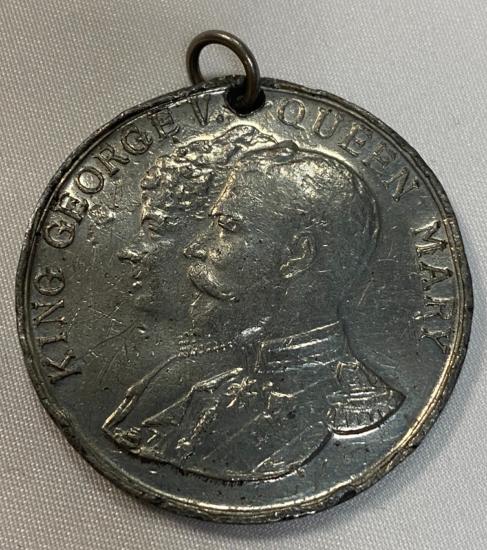 British King George & Queen Mary Jubilee Medal