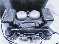 WW2 British Set F MKII Field Telephones In Transit Boxes