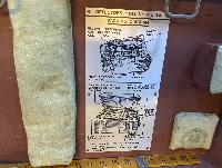 WW2 British Army Mine Detector Model No 4A ZA24438 With Backpack And Transit Case