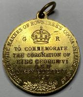 1937 Coronation Medallion