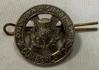 WW2 Canadian Cumberland Highlanders Collar Badge