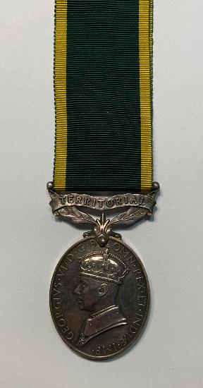 WW2 British Territorial Efficiency Medal