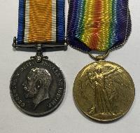 WW1 British Medal Pair  To Seaforth Highlanders