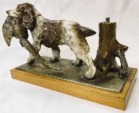 1930's Spaniel With Pheasant In Mouth Striker