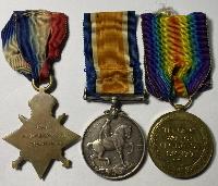 WW1 British Trio To Seaforth Highlanders