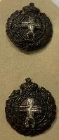 Victorian Northamptonshire Regt Officer Collar Dogs 