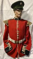 British Irish Guards Uniform 1959 pattern with Tunic, Trousers, Cap and Belt and Buckle