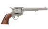 Code: G1107NQ Replica Colt Peacemaker With Wooden Handle Nickel 1869 Long Barrel