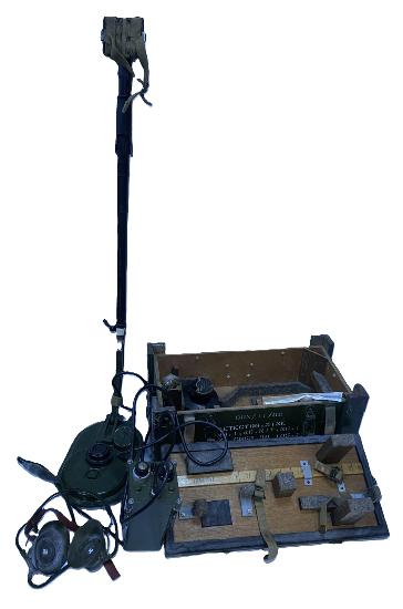 British No 4C Mine Detector In Transit Case
