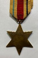 WW2 British Africa Star With Rosette