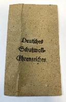 WW2 German West Wall Medal With Packet