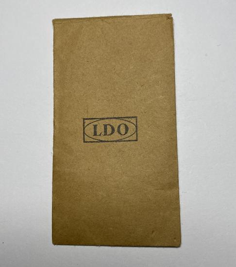 Replica WW2 German  'LDO' Award Paper Envelope