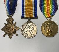 WW1 British Trio  To Seaforth Highlanders 