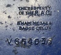 Royal Automobile Club Car Badge