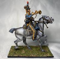 First Legion 30th scale NAP0199  British 12th Light Dragoons Trumpeter