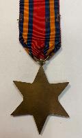 WW2 British Burma Star With Pacific Clasp