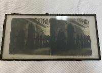 Victorian Glass Stereoview Photocard