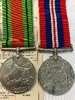 WW2 British Boxed Medal Group