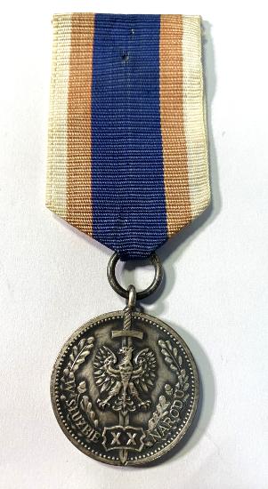 Polish Police 20 Years Long Service Medal
