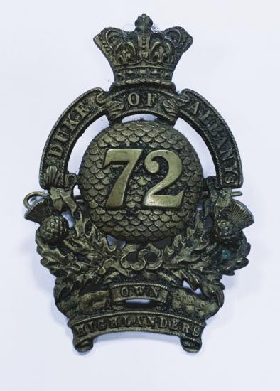 Replica 72nd Highlanders Cap Badge
