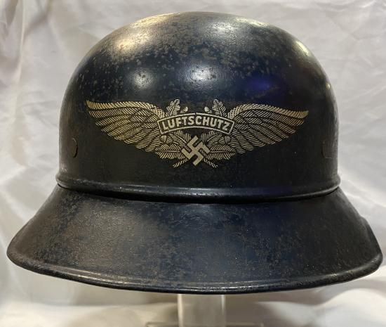 WW2 German Luftschutz Gladiator Style Helmet