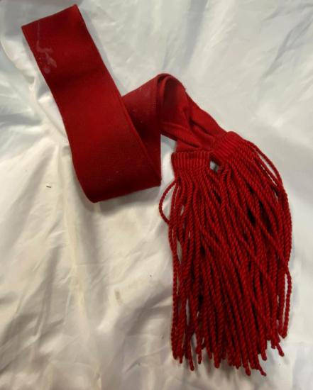 WW2 British Sergeant’s Red Sash