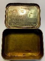 WW2 British RAF Emergency Flying  Dinghy Ration Tin