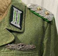 Replica Afrika Korp Tunic Rank Of Colonel Of Panzergrenadiers