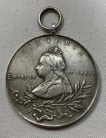 1901 Queen Victoria Empress Of India Army Temperance Association Medal